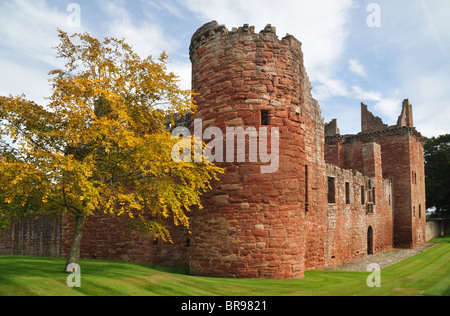 Conakry Château, Angus, dans l'Aberdeenshire. Banque D'Images