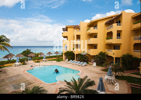 Mexique, Cozumel. Playa Azul Hotel, Isla Cozumel, île de Cozumel. Banque D'Images