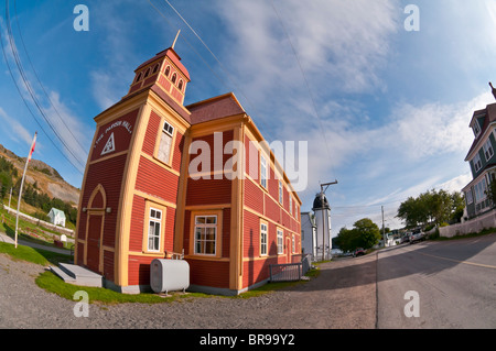 Salle paroissiale, de Trinity, à Terre-Neuve et Labrador, Canada Banque D'Images