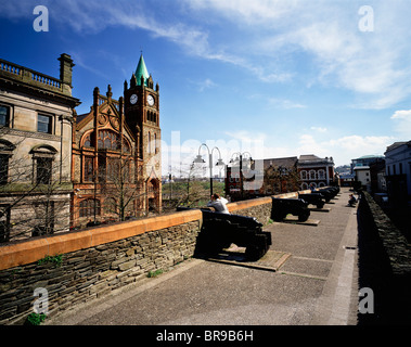 Guildhall, Derry, Londonderry, Irlande Co. Banque D'Images