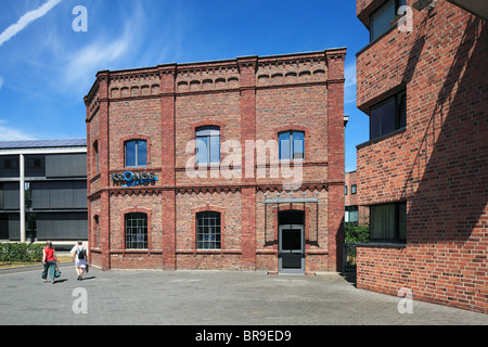 Chronos-Werk Chronos-Viertel Hennefer, und Maschinenfabrik und Reuther Carl Eduard Reisert, Hennef (SIEG), Siegtal, Naturpark Bergisches Pays, Westerw Banque D'Images