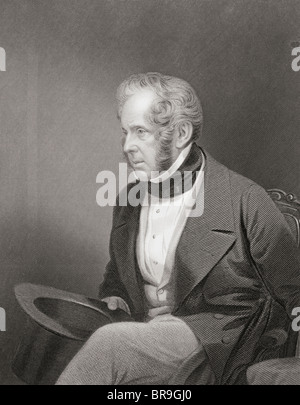 Henry John Temple, 3e vicomte Palmerston, 1784 -1865. Le premier ministre britannique. Banque D'Images