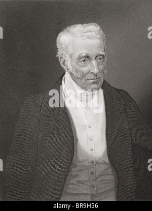 Le Maréchal Arthur Wellesley, 1er duc de Wellington, 1769 à 1852. Soldat et homme d'anglo-irlandais. Banque D'Images