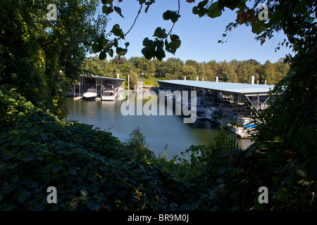 Marina de Sacramento en Californie, à Sacramento Banque D'Images