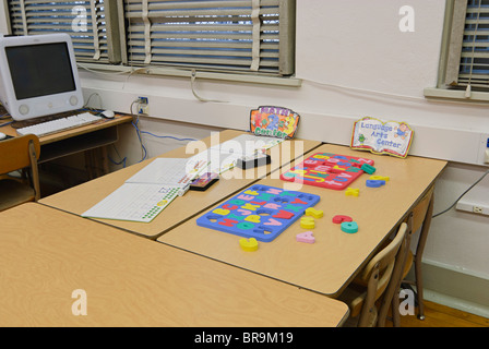 La maternelle et première année de classe. Banque D'Images