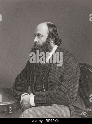 Robert Arthur Talbot Gascoyne-Cecil, 3e marquis de Salisbury, 1830 à 1903. Homme d'État britannique conservateur et le premier ministre Banque D'Images