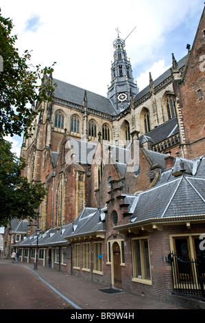 Les Pays-Bas Haarlem Grote Kerk St Bavokerk Banque D'Images