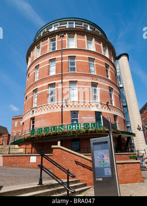 Le Roundhouse sur Royal Standard Place dans la ville de Nottingham, Nottinghamshire England UK Banque D'Images