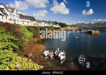 Port de Roundstone, Connemara, comté de Galway, Irlande Banque D'Images