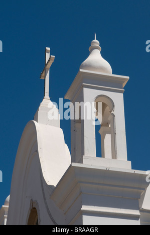 Église de San Vincente lumineux, Mindelo, Cap Vert, Afrique du Sud Banque D'Images