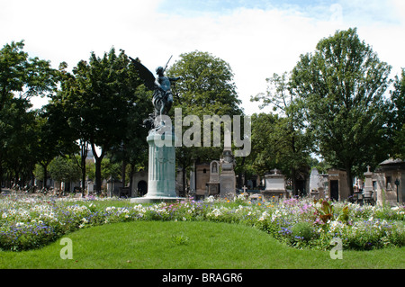 Cimetière Montparnasse, Paris, France Banque D'Images