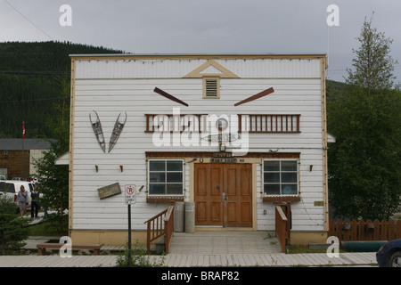 Images de la ville de Dawson City, Yukon, Canada Banque D'Images