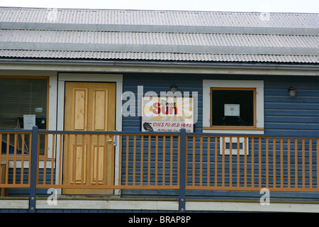 Images de la ville de Dawson City, Yukon, Canada Banque D'Images