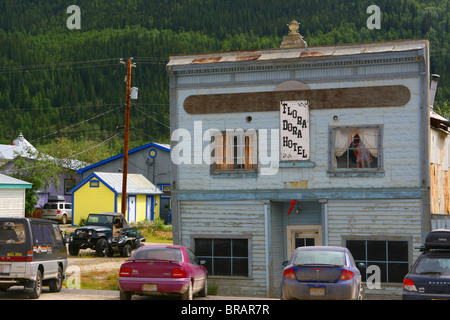 Images de la ville de Dawson City, Yukon, Canada Banque D'Images