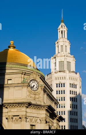 Banque d'épargne de Buffalo et Général Electric, Buffalo, New York Banque D'Images