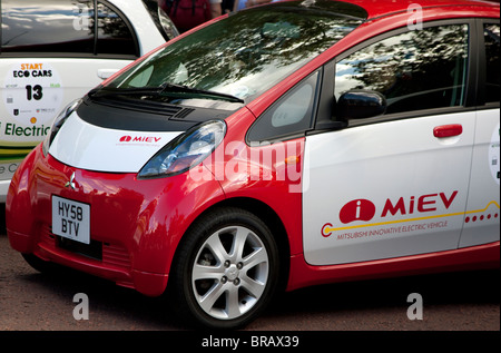 Voiture électrique Mitsubishi Miev, Londres Banque D'Images