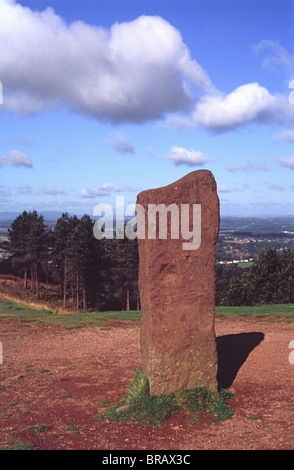 Pierres à Clément Hills, Worcestershire, Royaume-Uni Banque D'Images