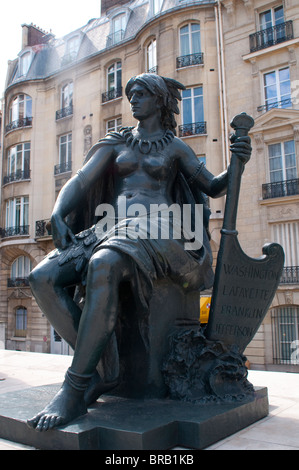 Statue, Musée d'Orsay, Paris, France Banque D'Images