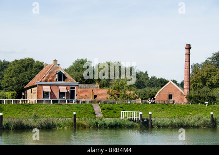 Musée Zuiderzee, Enkhuizen, préserver le patrimoine culturel - l'histoire maritime de l'ancienne région de Zuiderzee. Ijsselmeer, pays-Bas Hollande, Banque D'Images
