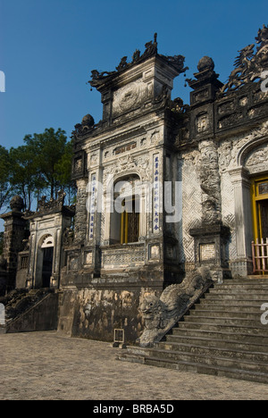 Tombeau de Khai Dinh, Hue, Vietnam, Indochine, Asie du Sud-Est, l'Asie Banque D'Images