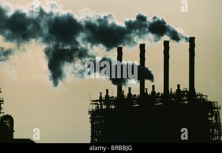 La pollution de l'environnement Banque D'Images