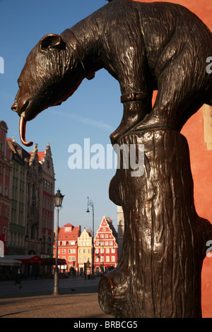 Wroclaw Pologne Banque D'Images