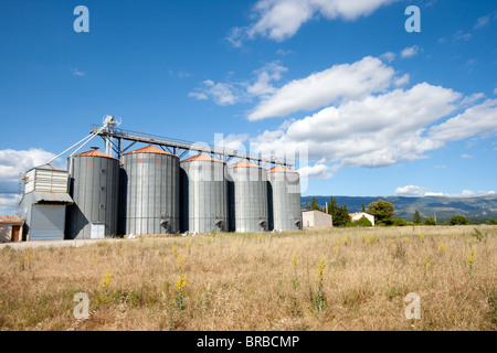 De silo de blé Banque D'Images