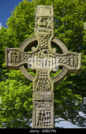 Le comté de Louth IRLANDE Monasterboice site monastique Banque D'Images