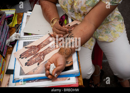 Singapoer Little India Banque D'Images