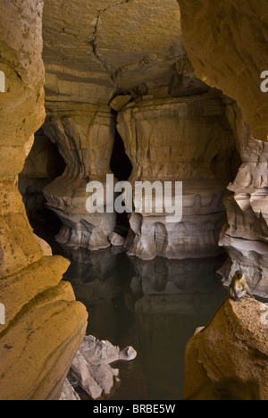 Le plus grand système de grottes en Afrique, Ethiopie, Omar Sof Banque D'Images