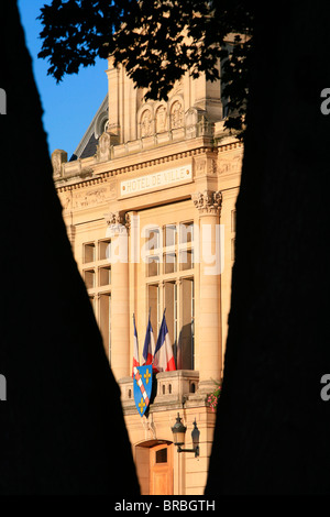 L'hôtel de ville d'Evreux, Eure, Normandie, France Banque D'Images