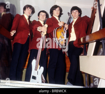 KINKS - groupe pop au Royaume-Uni en 1964. Photo : Tony Gale Banque D'Images
