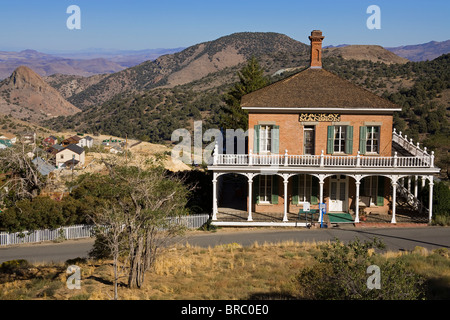 Mackay Mansion en Virginia City, Nevada, USA Banque D'Images