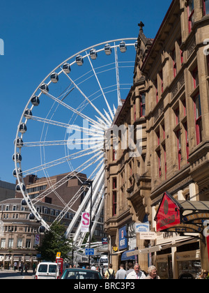 La roue de Sheffield, South Yorkshire, Angleterre, Royaume-Uni Banque D'Images