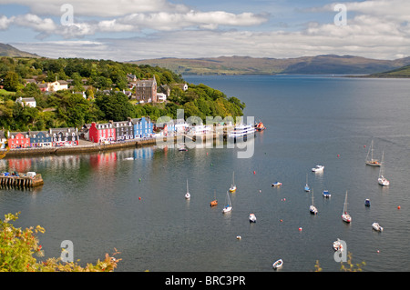 Tobermory, la capitale de l'île de Mull dans les Hébrides intérieures, de l'Écosse. 6716 SCO Banque D'Images