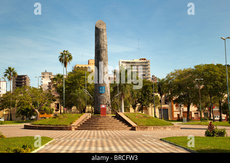 Madre de Ciudades Monument, Plaza de Armas, Asuncion, Paraguay Banque D'Images