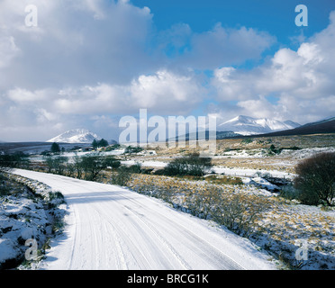 Mount Errigal, Muckish Mountain, Co Donegal, Irlande Banque D'Images