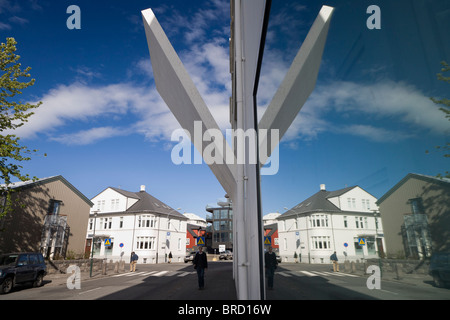 Le Musée d'Art de Reykjavik à Hafnarhus. Reykjavik Islande. Banque D'Images