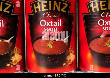 Soupe de queue de Heinz. Banque D'Images