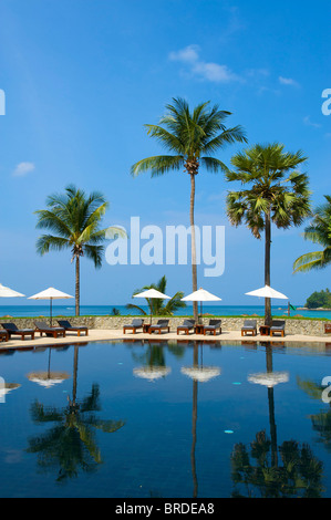 L'hôtel Chedi à Surin Beach, île de Phuket, Thaïlande Banque D'Images