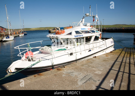 MV Dunter III, l'ONSS Bateau, Lerwick, Shetland, Scotland Banque D'Images