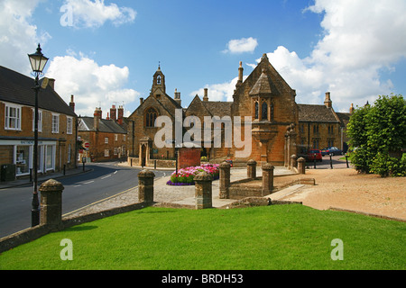 Le vieux hospices de Sherborne, Dorset, England, UK Banque D'Images