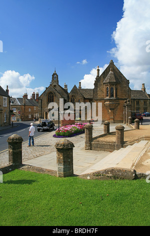 Le vieux hospices de Sherborne, Dorset, England, UK Banque D'Images