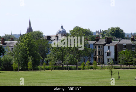 Dreaming Spires d'Oxford vue de South Park Banque D'Images