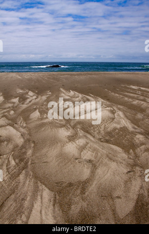 Plage déserte Banque D'Images