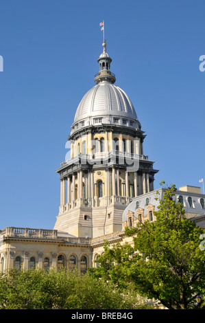 L'Illinois State Capitol Building Springfield Illinois Banque D'Images