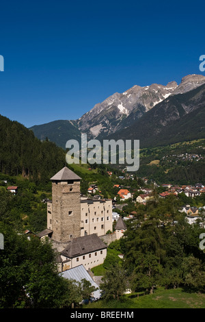 Château de Landeck, Tyrol, Autriche, Europe Banque D'Images