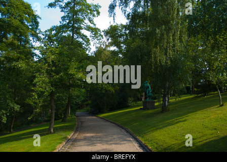 Botanisk ont le Botanical Gardens Park centre de Copenhague Danemark Europe Banque D'Images