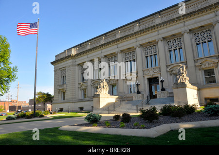 Bâtiment de la Cour suprême de l'Illinois Springfield Banque D'Images