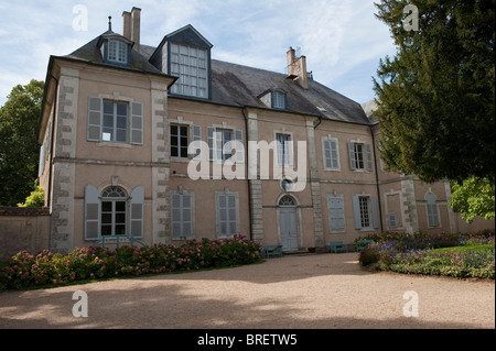 Le Château de Nohant, Indre, France, demeure de l'auteur George Sand Banque D'Images